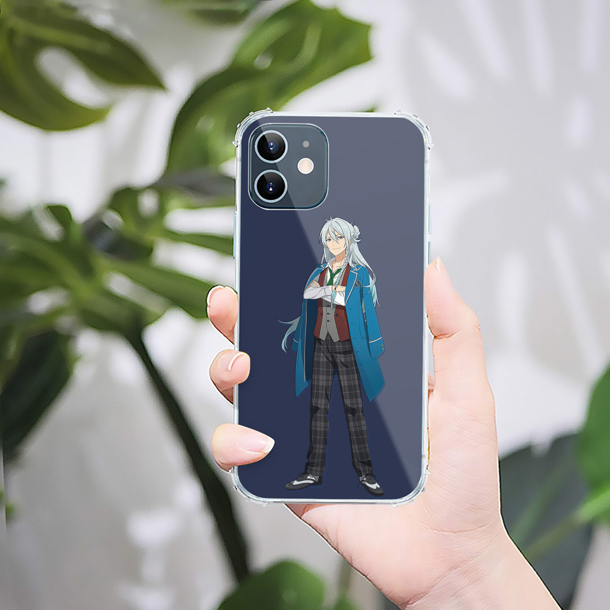 （画像用） あんさんぶるスターズ! Ensemble Stars 【iPhone 12シリーズ対応】透明スマホケース（クリアソフトケース）